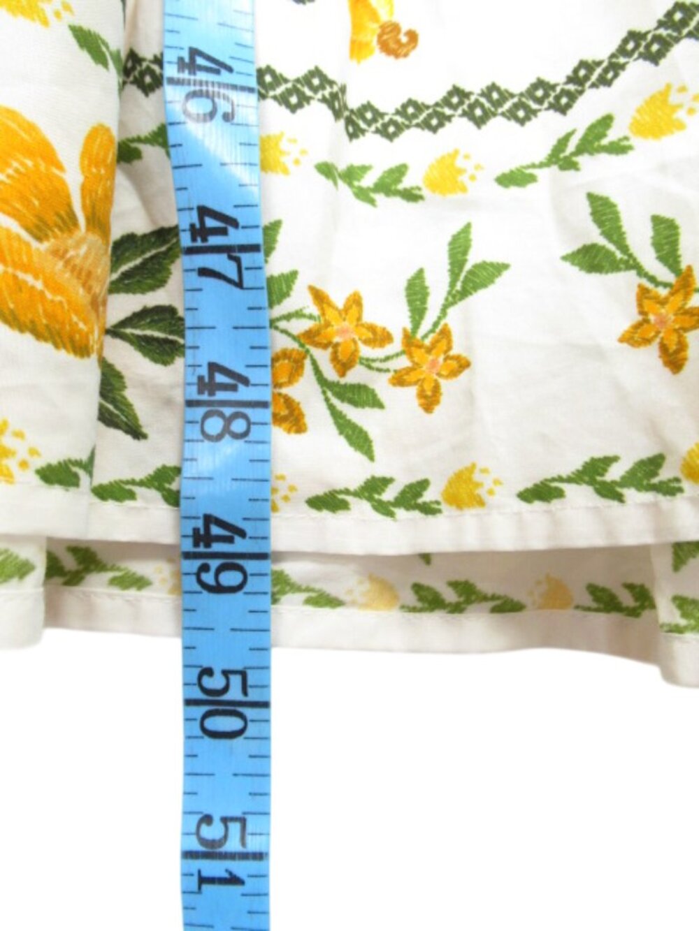 Farm Rio x Anthropologie Sleeveless Scallop-Trim Printed Midi Dress S - Picture 10 of 15